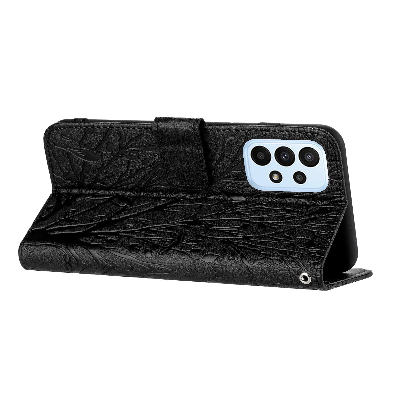 Til Samsung Galaxy A53 5G lædertaske Pungholder Imprint Tree Bird Telefoncover Til Samsung Galaxy A53 5G lædertaske Pungholder Imprint Tree Bird Telefoncover